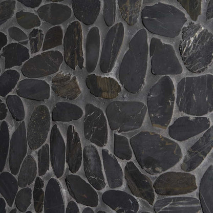 Sliced Gem Black Polished