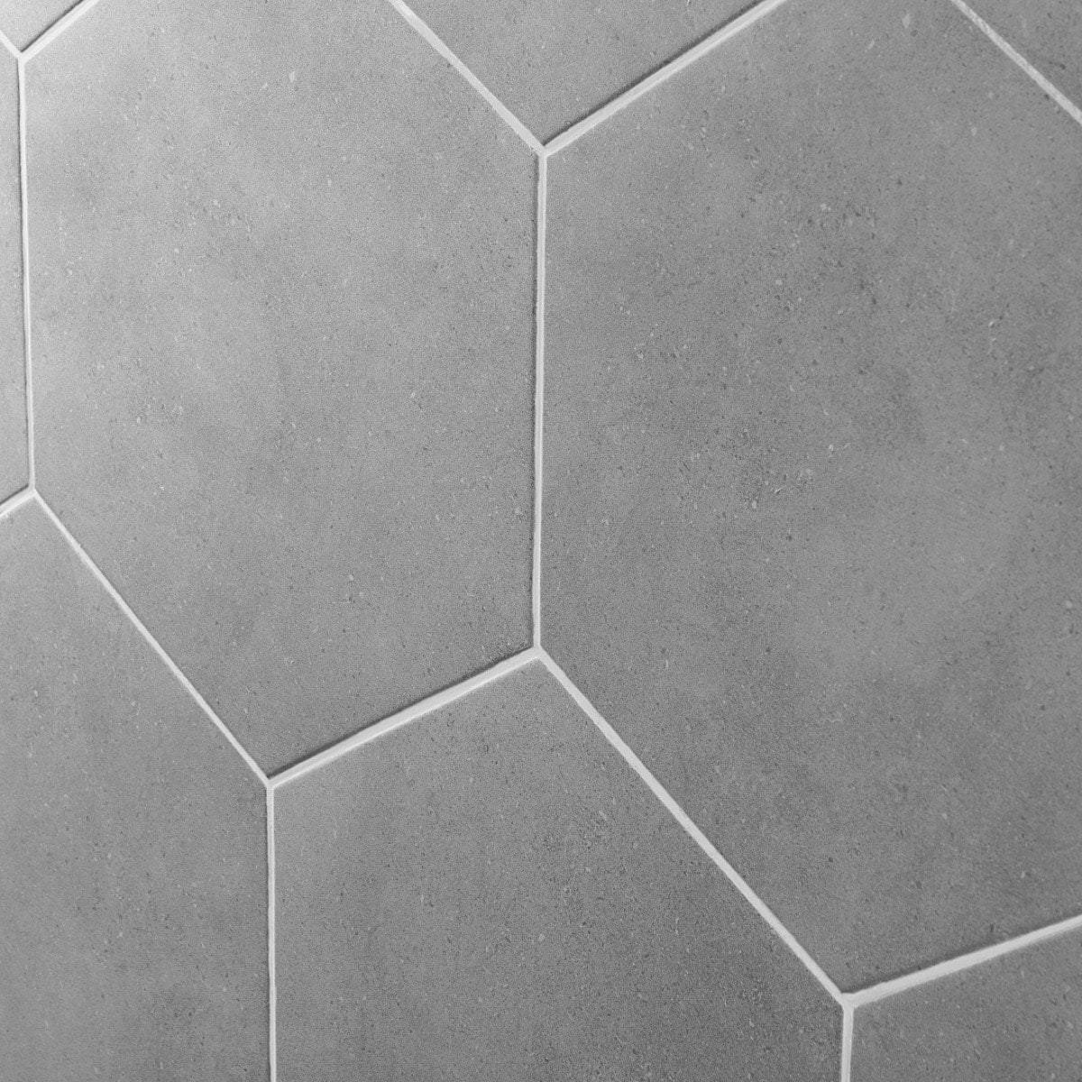 Piaka Cement Graphite 12.5" Hex Matte