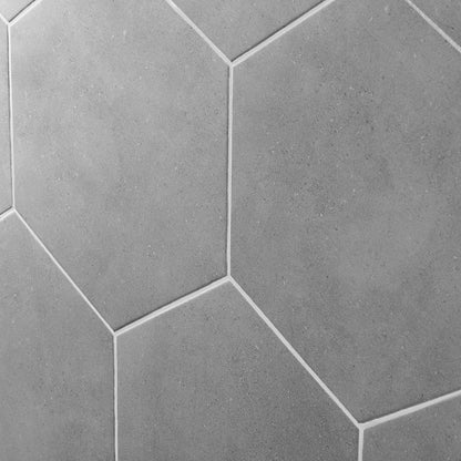 Piaka Cement Graphite 12.5" Hex Matte