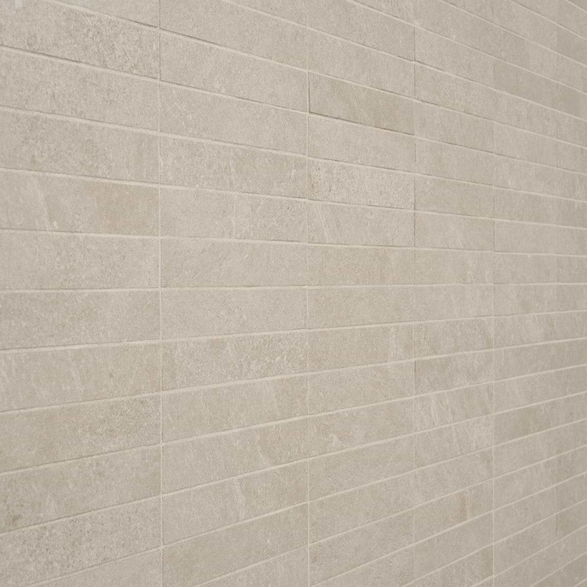 Crema Beige Stacked 1X6 Matte