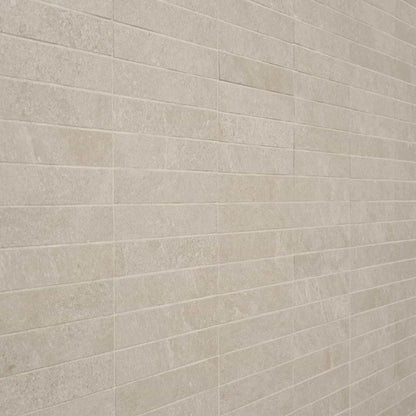 Crema Beige Stacked 1X6 Matte