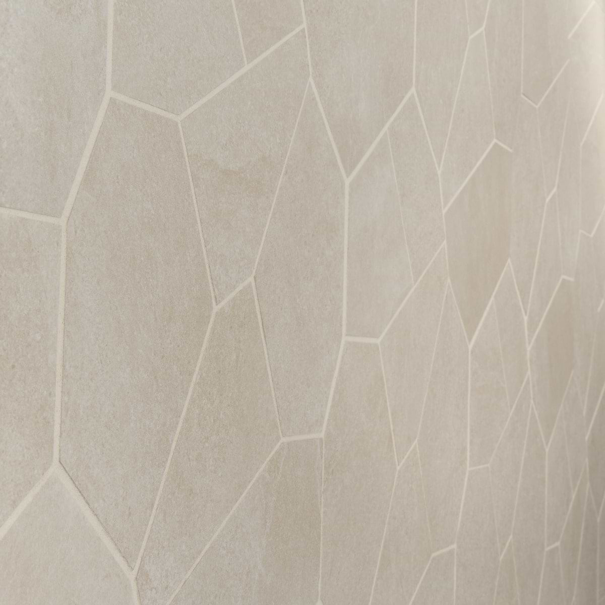 Crema Beige Organic Pattern Matte
