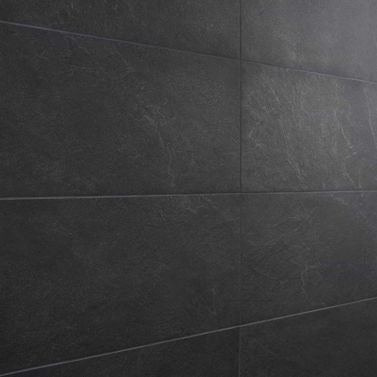 Charcoal Black 12X24 Matte