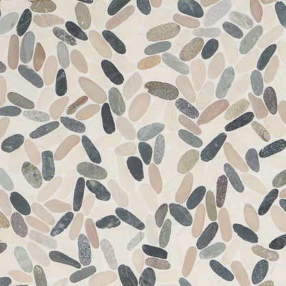 Pebblestone Raja Ampat Sliced Flat Oval Honed