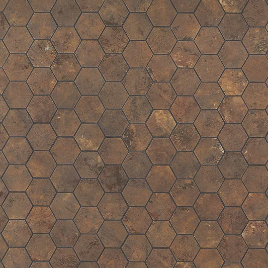 Copper 2" Hex Matte