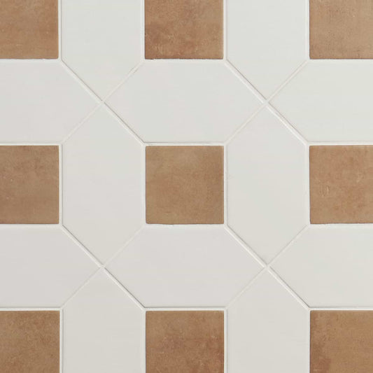 White Picket Terracotta Square (KIT ONLY) 4X8 Polished