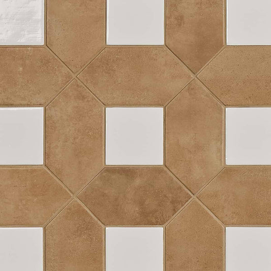 Terracotta Picket Blanco White Square (KIT ONLY) 4X8 Matte