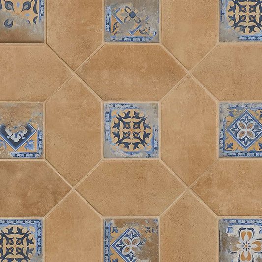 Terracotta Picket Medina Multicolor Square (KIT ONLY) 4X8 Matte