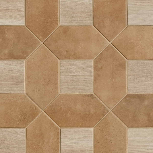 Terracotta Picket Oak Beige Square (KIT ONLY) 4X8 Matte