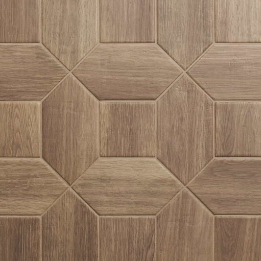 Brown Picket Square (KIT ONLY) 4X8 Matte