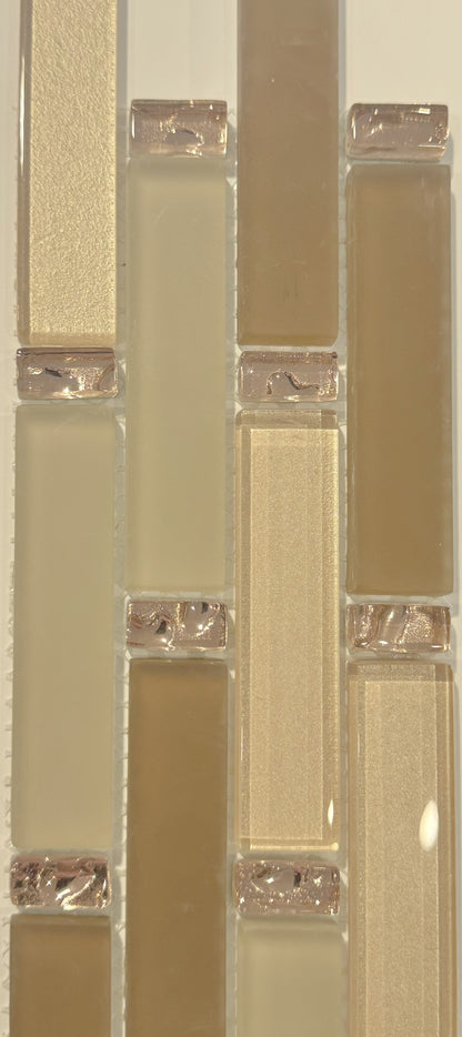 Rose Gold Mosaic 11x13