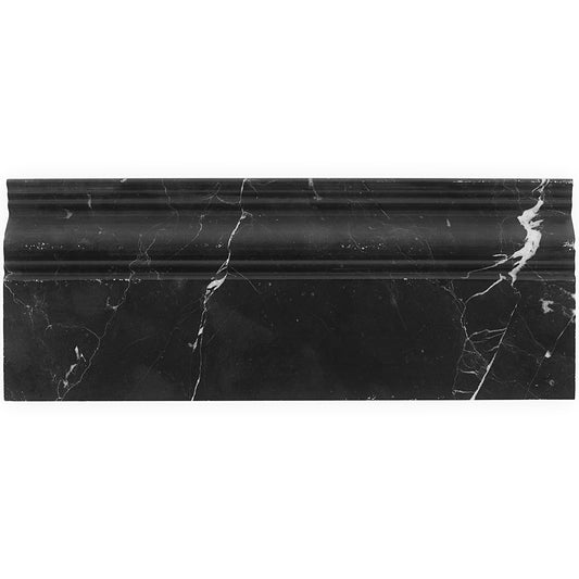 Base Molding Nero Marquina Honed