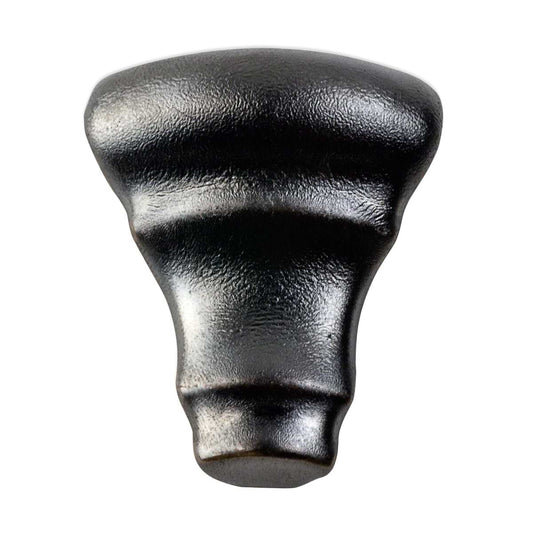 Baroque Glass Outside Gun Metal Corner for Trim Matte FXBRQCRCRNGM1X2