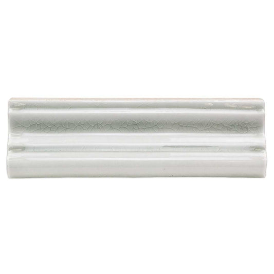 Baroque Glass Crackled Chair Rail Grigio Trim (discontinued)