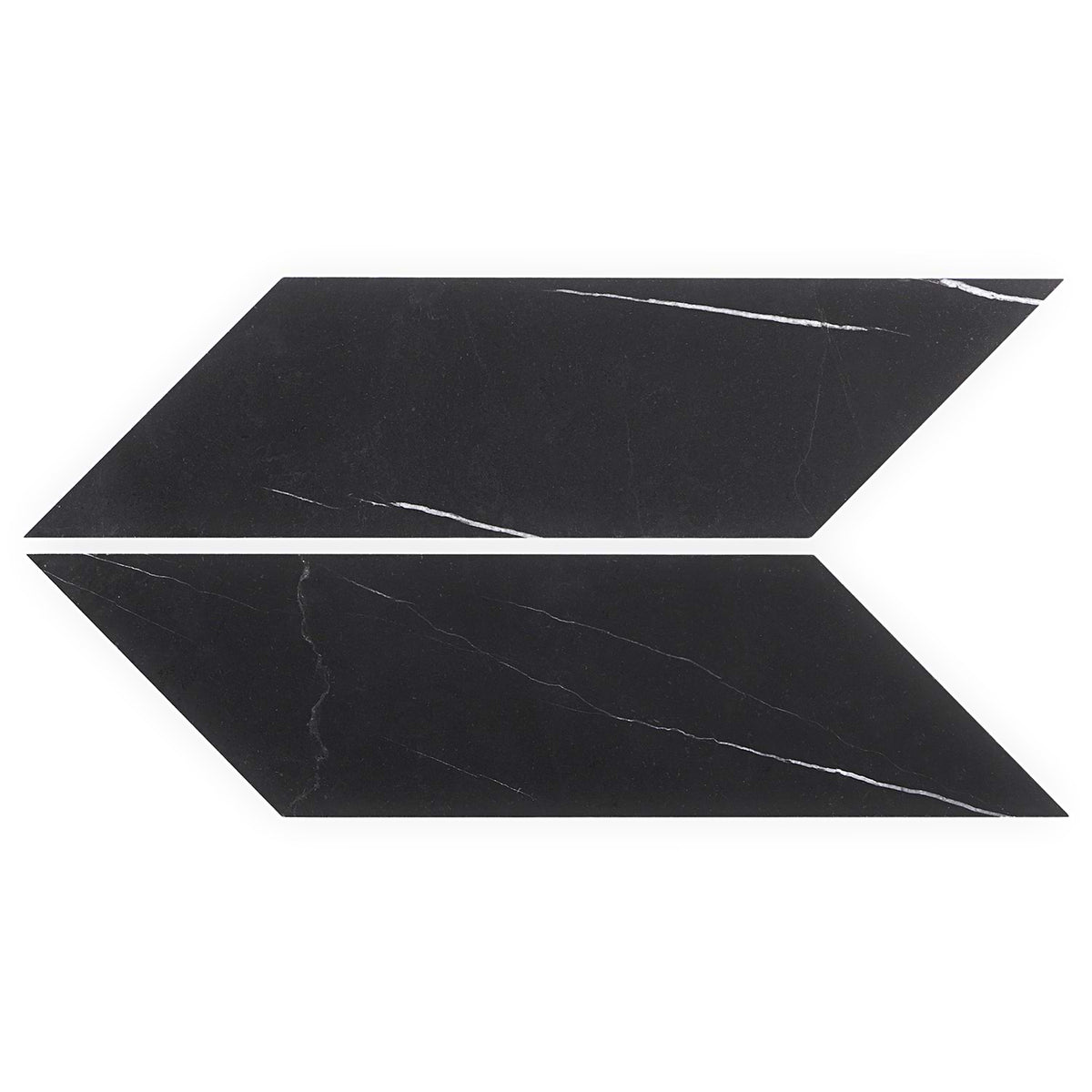 Marquina Chevron 3X12 Honed