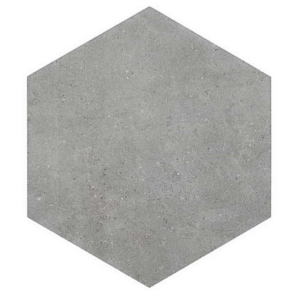 Piaka Cement Graphite 12.5" Hex Matte