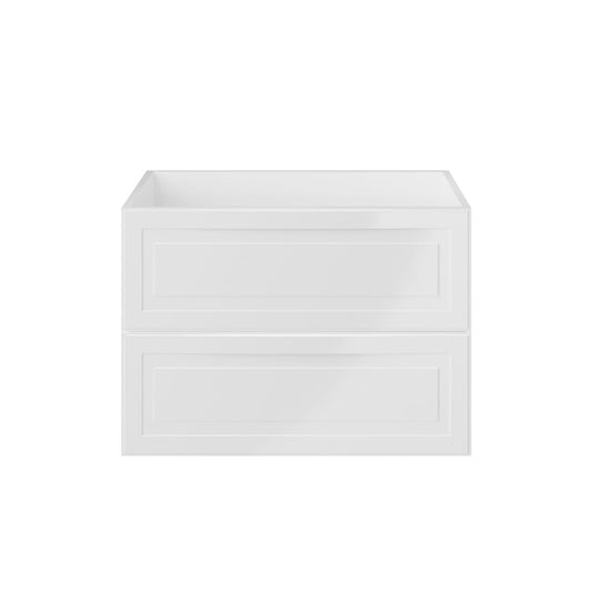 Alma White 30" Single Vanity without Top (discontinued)