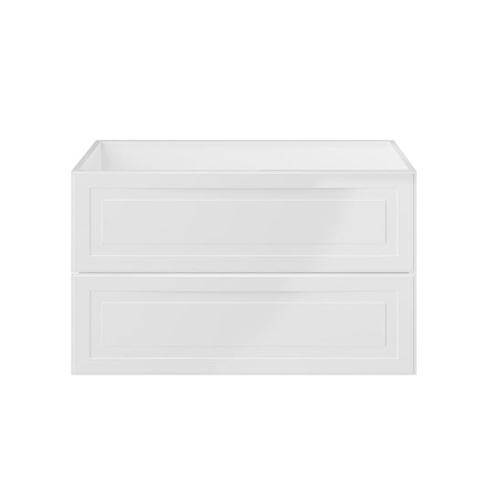 Alma White 36" Single Vanity without Top (discontinued)