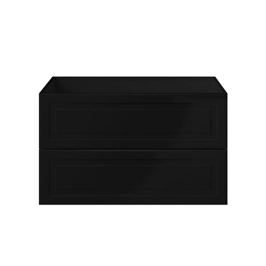 Alma Black 36" Single Vanity without Top (discontinued)