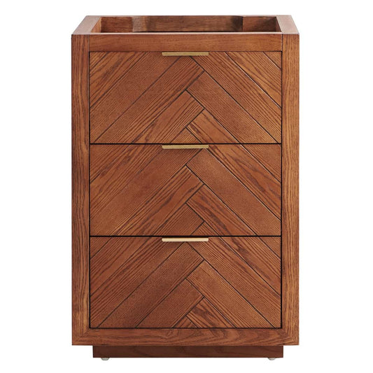 Marilyn Woodgrain 24" Single Vanity without Top