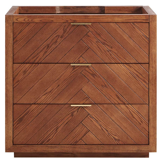 Marilyn Woodgrain 36" Single Vanity without Top