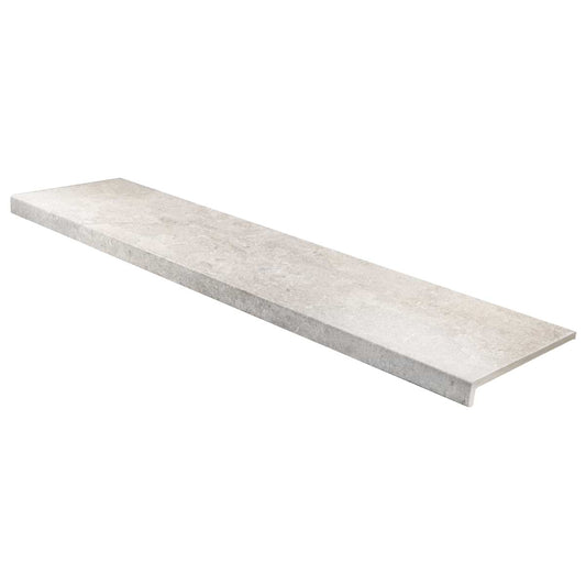 Smoke White Stair Tread 12X48 Matte (discontinued)