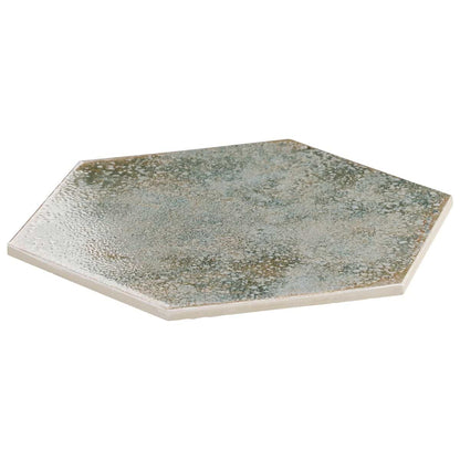 Green 9" Hex Polished
