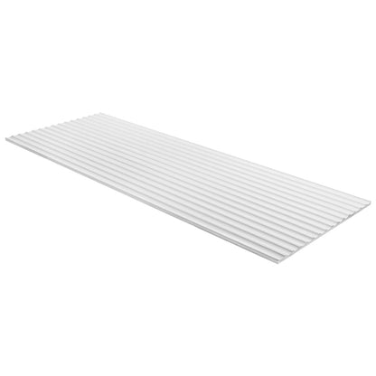 Fluted White 18X48 Matte