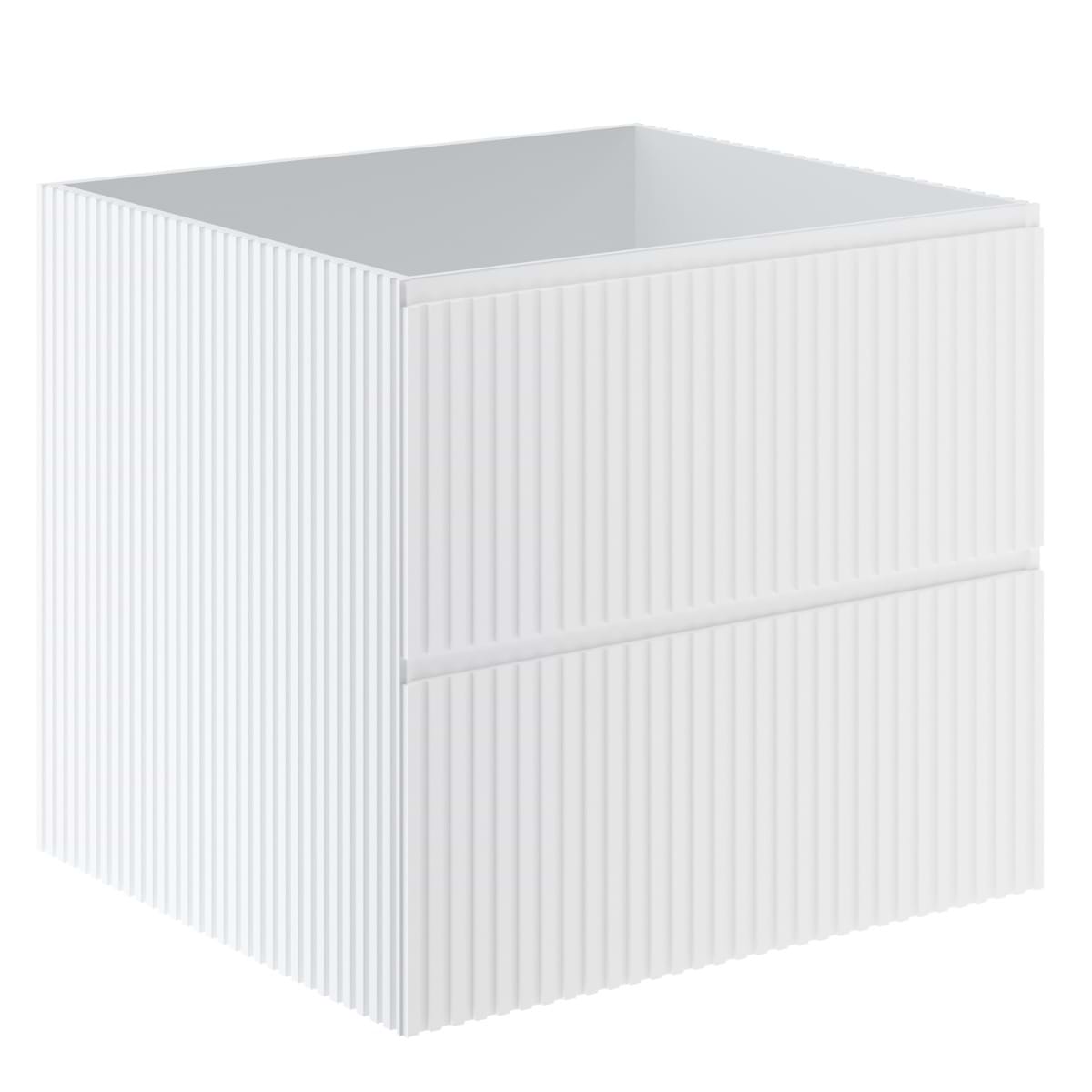 Linear White 24" Single Vanity with Integrated White Solid Surface Top (discontinued)