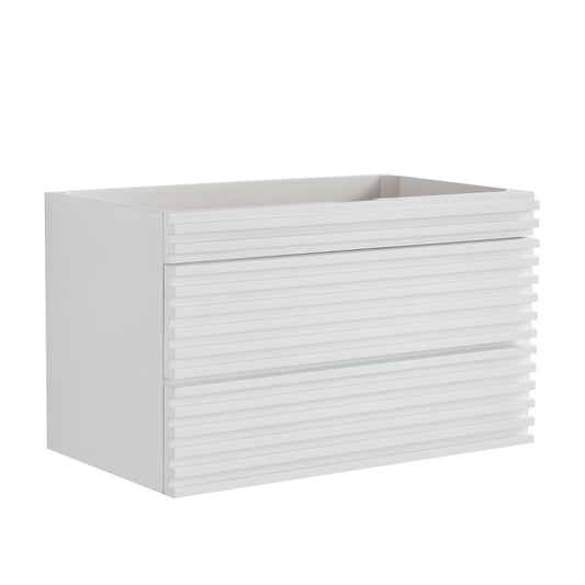 Gibson White 36" Single Vanity without Top (discontinued)