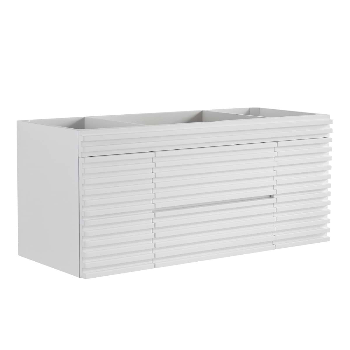 Gibson White 48" Single Vanity without Top (discontinued)