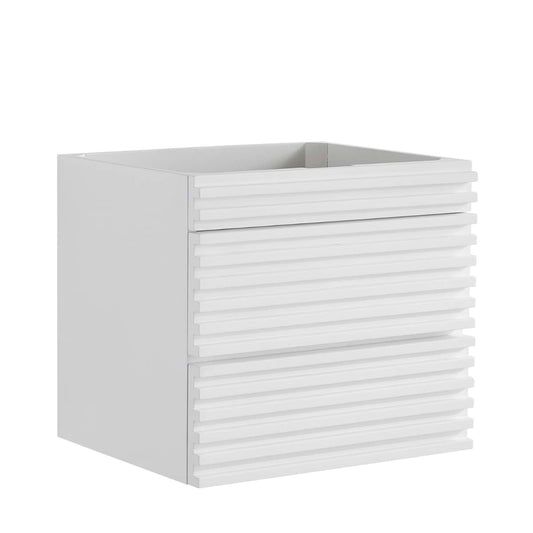 Gibson White 24" Single Vanity without Top (discontinued)