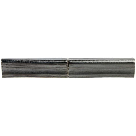 Baroque Glass Crackled Chair Rail Gun Metal Trim