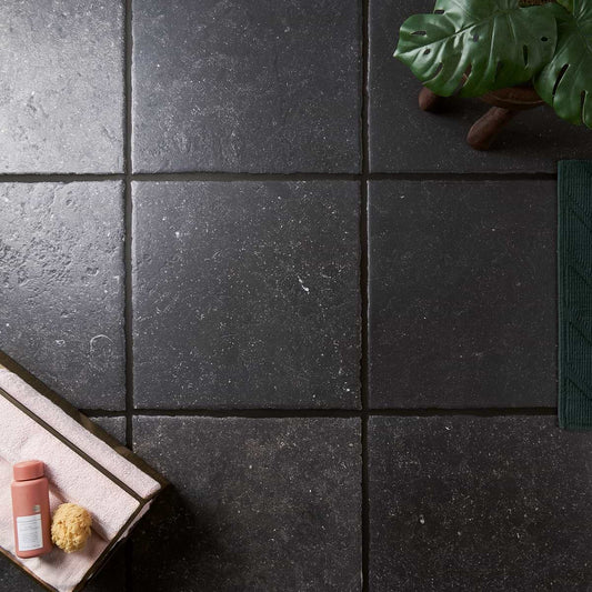 Belgian Bluestone Roman Finish, Chiseled 18X18
