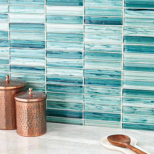 Brook Stacked Teal Polished (discontinued)