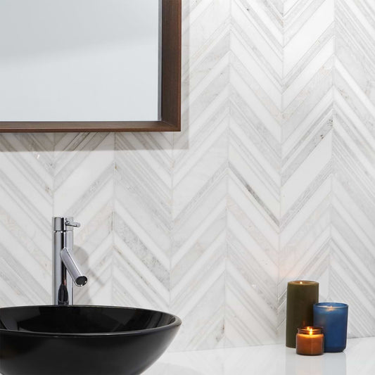 White- White Thassos, Alaska White Pearl Polished