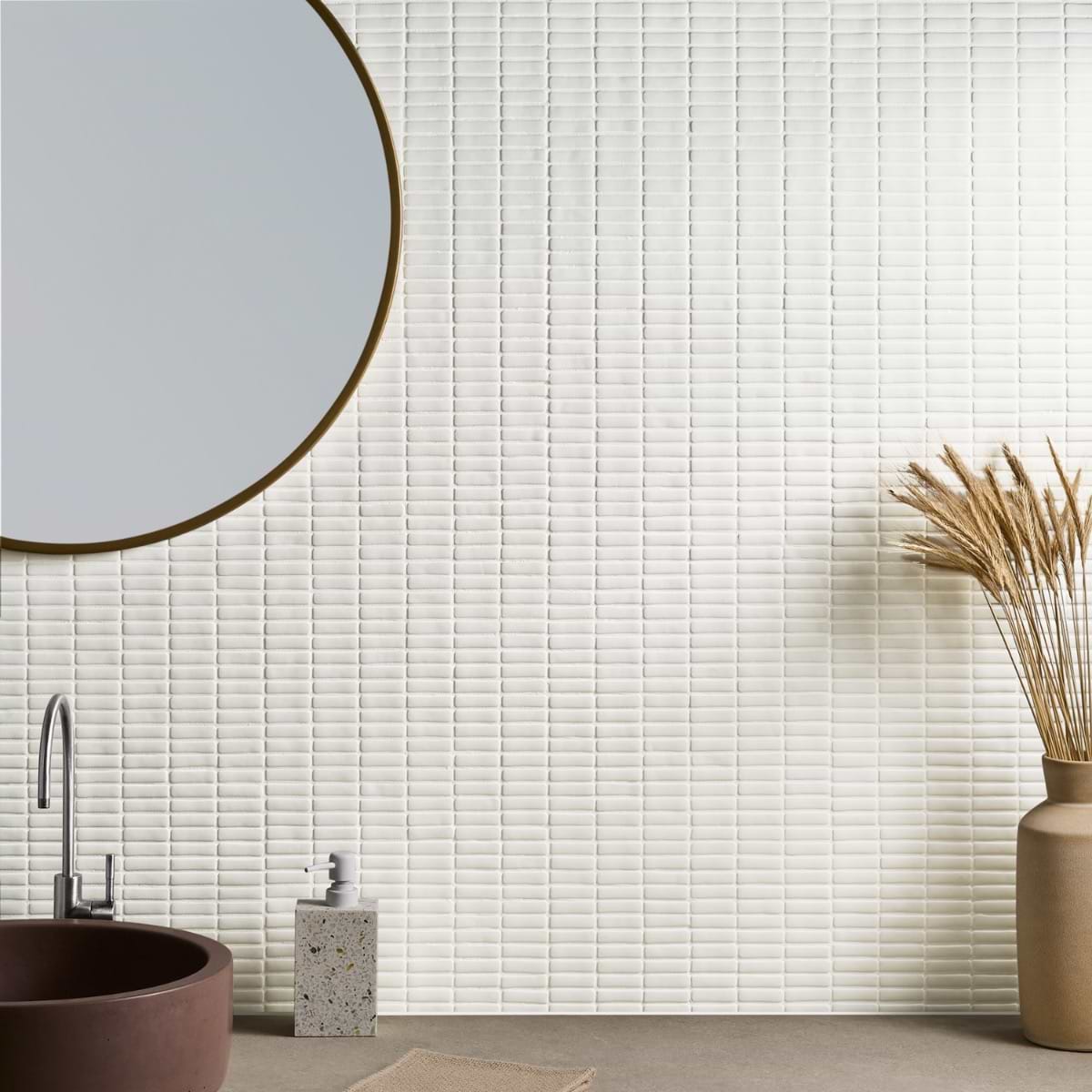 Nesso Brick White Matte