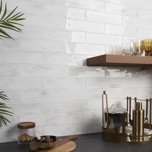 Cielo Cloud White 3X12 Polished
