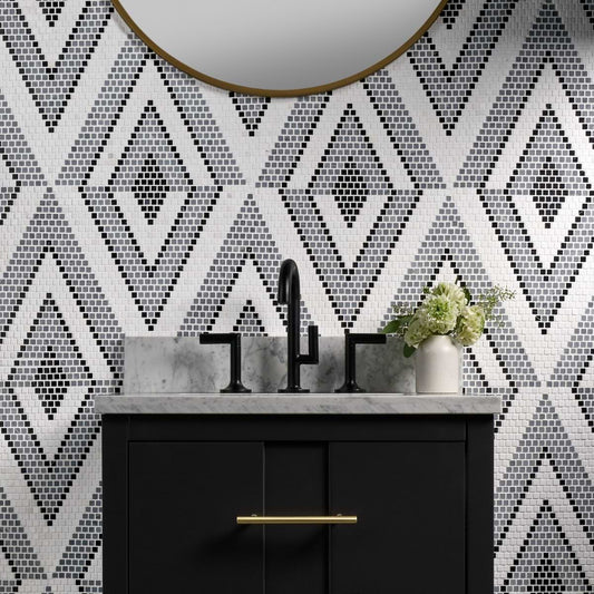 Letizia Black White Polished (discontinued)