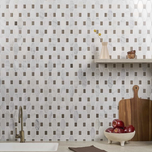Asian Stat W/Athens Gray Dot Polished