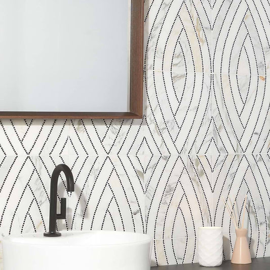The New Palm Beach by Krista Watterworth Leaf White Polished (discontinued)