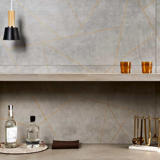 Cemento Gold Line 24X48 Matte