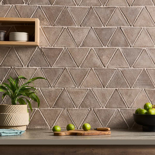 Gray Triangle 6" Matte