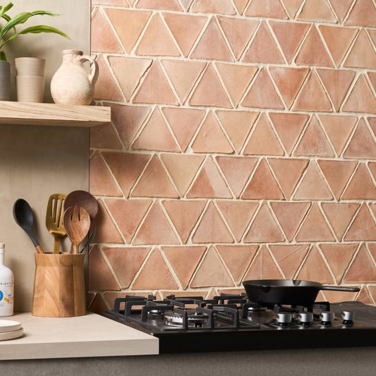 Sand Beige Triangle 6" Matte