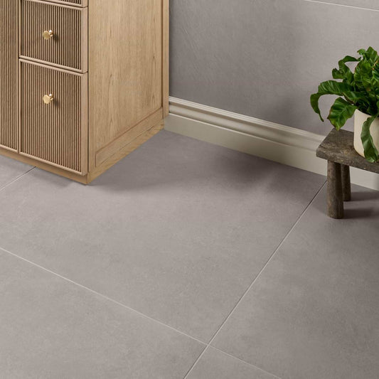 Linen Warm Gray 36X36 Matte