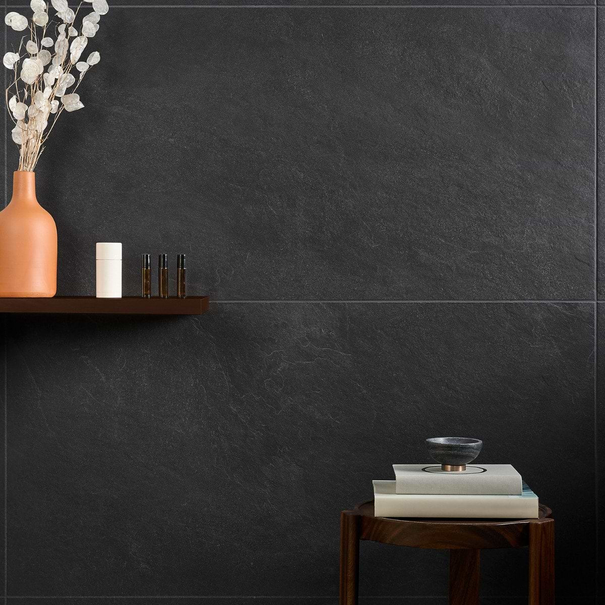 Charcoal Black 24X48 Matte