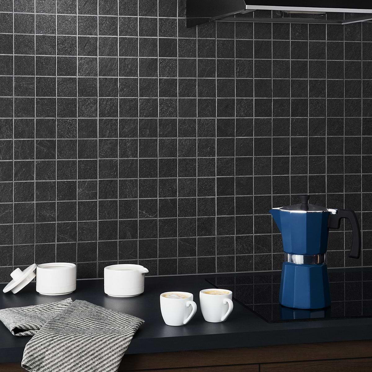 Charcoal Black 2X2 Matte