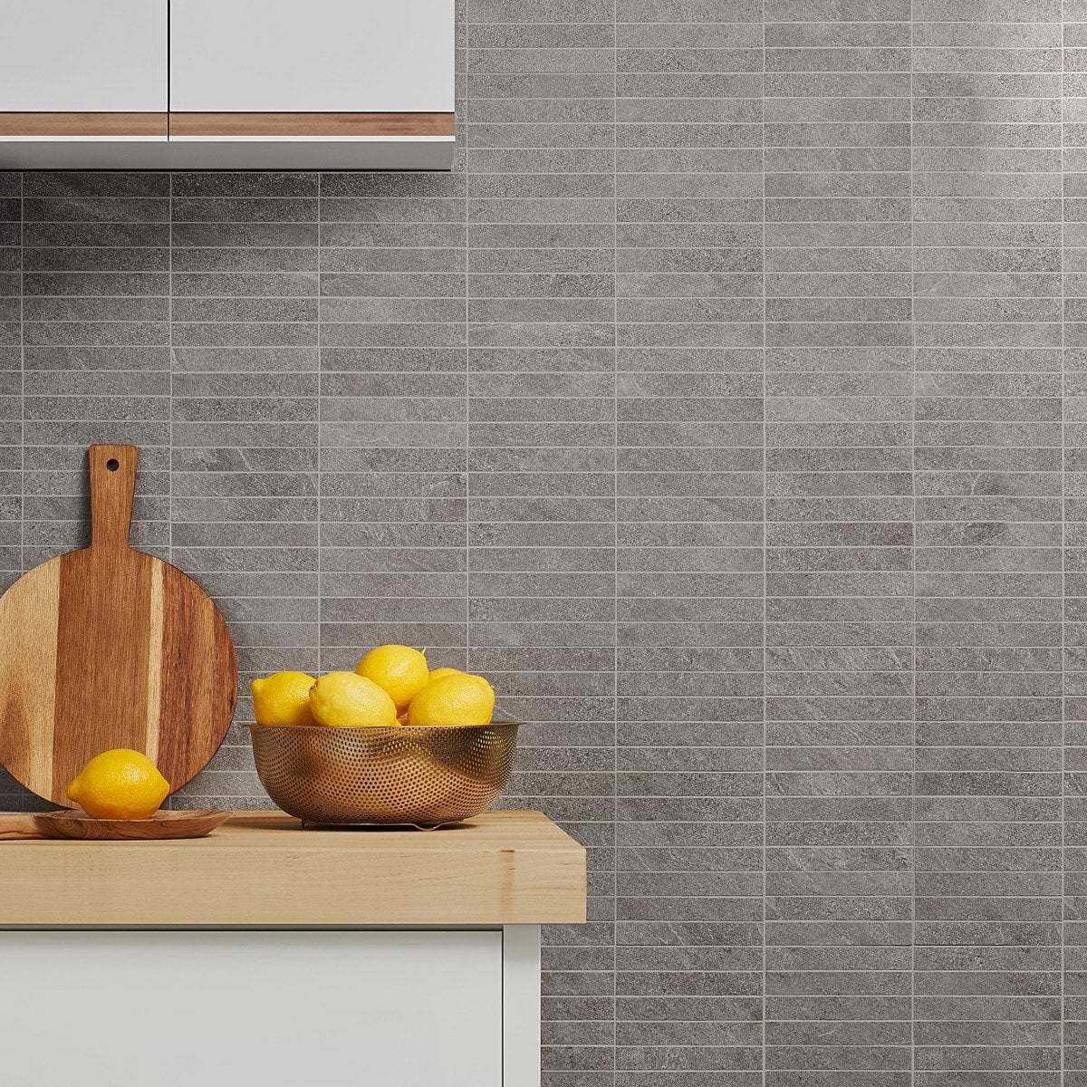 Slate Gray Stacked 1X6 Matte