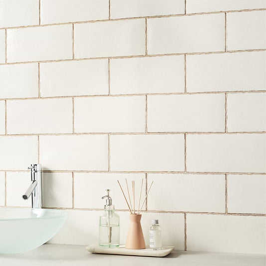 White 6X12 Glazed
