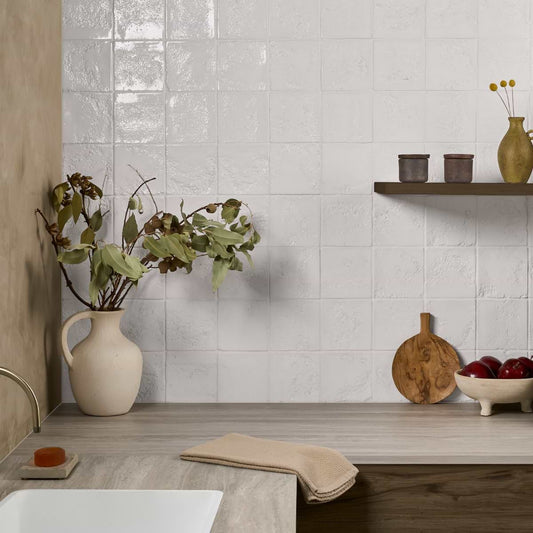 White 5X5 Glossy